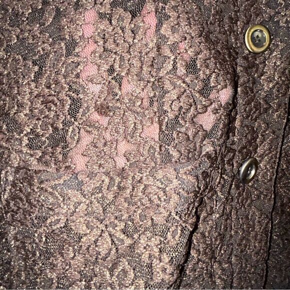 Vintage Chico’s Lace Button Front Jacket  Chicos - Picture 4 of 7